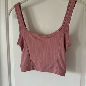 Urban Outfitters Pink Crop Top - Medium